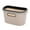 🔥 Beige_New#1553, variant on Hanging Trash Can Under Sink | Small Plastic Garbage Bin Beige 10.23x6.29x5.11in | Space-Saving Food Waste Container for Kitchen, Bathroom, Countertop | Indoor Storage, Good Sealing