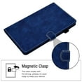 thumbnail image 4 of Dteck Wallet Case For Samsung Galaxy Tab A 10.1 SM-T510 (2019 Released) 10.1 inches,Magnetic Folio Retro Leather Card Holder Cover Kickstand Shockproof Protective,Blue, 4 of 6