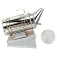 thumbnail image 2 of Stainless Steel Bee Smoker Solid Wood Construction Stable Smoke Generation Portable Design Exquisite Workmanship Convenient Storage for Beekeeping Equipment with Filter, 2 of 7