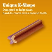 Pedigree Dentastix Dental Chews for Dogs, Small and Toy Breed, Bacon & Chicken, 17.7 oz. Bag