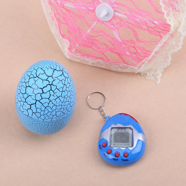 Electronic Virtual Pets Machine Cracks Grow Egg Tumbler Baby Toy (Azul) Ndcxsfigh Nuevos Originales