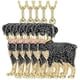 thumbnail image 1 of Joyeria para Dama High Monaco Cadenas DogNeck16 5Pzas Rottweiler Negro Metal Cadena y Dije MXCKG-005, 1 of 4