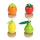 thumbnail image 1 of Juguete de madera para apilar frutas, juguete educativo, juego de apilamiento de vacaciones, pensamiento lógico, juguete para apilar y clasificar, pro, 1 of 9