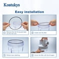 thumbnail image 3 of Koatukys WS03X10038 Junta tórica de carcasa de filtro de agua para GE GXWH01C CXWH08C GXWH04F GXWH20F GXWH20S GXRM10 y GX1S01R (paquete de 3), 3 of 8