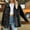 Gray, variant on 2024 New Product Clearance！ Denim Jackets for Women Clearance,Casual Women's Collar Turndown Neck Outwear Pocket Regular Botton Hoodless Denim Outwear Long Sleeve Tops - Dark Blue S