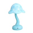 thumbnail image 3 of Lámpara de mesa de romántica, mesa de protección ocular decorativa regulable, moderna para Azul Salvador Lámpara de noche de hongos, 3 of 10