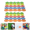 thumbnail image 4 of MasteelfCA 100Pcs Golfs Ball Markers Round Transparent Golfs Markers Golfs Ball Positioning Tools Random Color, 4 of 8