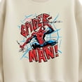 thumbnail image 2 of Marvel - Spider-Man Webs - Women's Oversized Fleece Crew Sweatshirt, 2 of 4