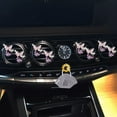 thumbnail image 2 of Car Air Fresheners Vent Clips for Women,4 Pcs Cute Dual Butterfly Diamond Rhinestone Air Freshener Vent Clip Sparkly Bling Car Accessories for Women (Pink), 2 of 5
