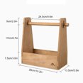 thumbnail image 2 of Standing Spice Basket Portable Seasoning Storage Organizer Spice Bottle Jars, 2 of 8
