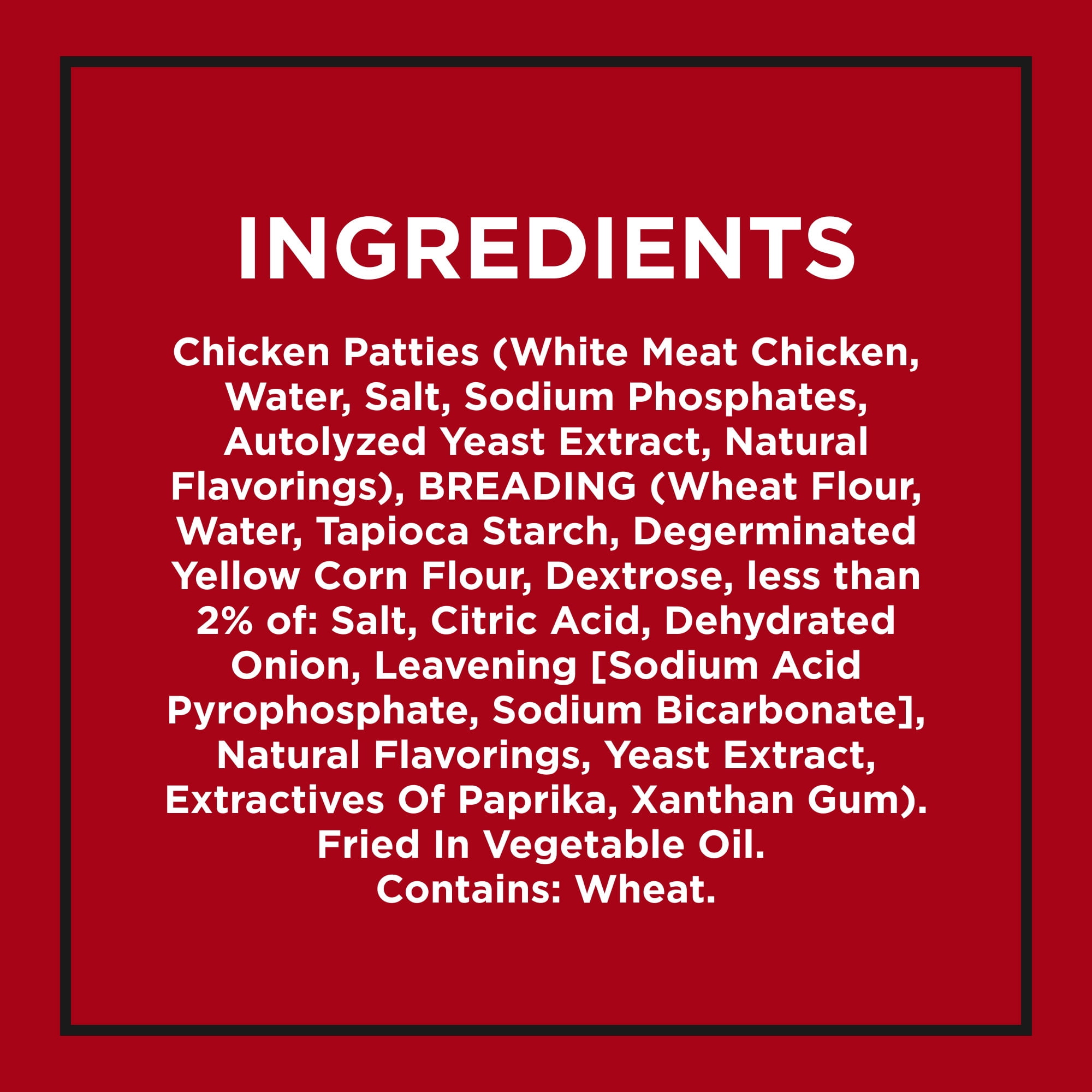 Banquet MEGA Filets Original Crispy Chicken Filets, 13g Protein per Serving, Frozen Meal, 24 oz., 6-Count