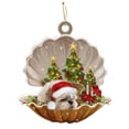 thumbnail image 2 of 1PC Christmas Stickers/Xmas Tree Hanging Pendants Decorative Exquisite Home Farmhouses Party Decor,E, 2 of 4