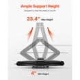 thumbnail image 3 of KFFKFF 9000 lbs RV Scissor Jacks, 4-23.4 in RV Stabilizer Leveling Scissor Jacks, Set of 2, Heavy Duty Stabilizer Jack with Crank Handle, Socket and Bubble Levels, 3 of 9