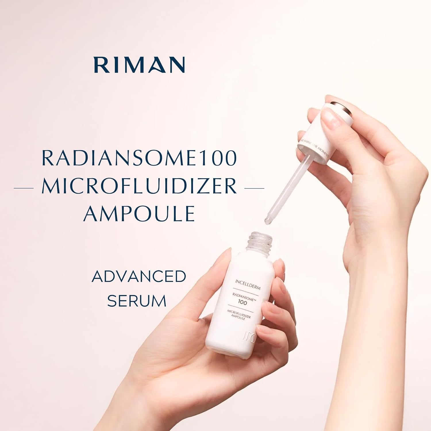 INCELLDERM Radiansome 100 Microfluidizer Ampoule, Brightening & Wrinkle improvement Ampoule, K-Beauty Skin Care - 30ml / 1.01 fl oz.
