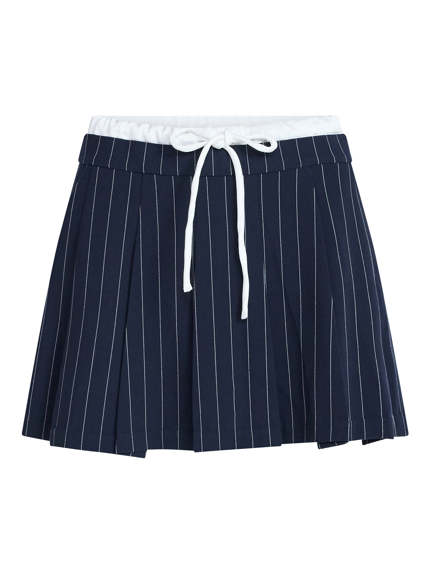 Scoop Women's Double Waistband Mini Skirt, Sizes 0-18