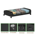 thumbnail image 3 of Under Bed Storage with Wheels,Under Bed Storage Containers Shoe Storage Organizer, Rolling Under Bed Storage Drawer,Organization and Storage for Clothes, 3 of 7