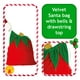 Santa Jouet Sac Velours Cloche – image 4 sur 4