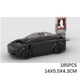 thumbnail image 2 of MOC partículas pequeñas Tesla Model 3 Performance Sedan Construction Kit, modelo de pantalla de coleccionista de bricolaje con diseño auténtico para entusiastas adultos y decoración, 2 of 5