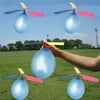 1Pc New Classic Balloon Airplane Helicopter For Kids Children Flying Toy Gift