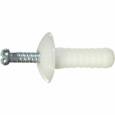 

Hillman 1-4 In. x 1-1-2 In. Nylon Truss Hammer Drive Anchor (100 Ct.) 370558 370558 767379