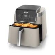 Ninja Air Fryer Pro XL 6.5-Qt, 4-in-1, Air Crisp Technology, Nonstick Crisper Plate, AF180WMSD Stone