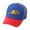 Blue, variant on Otqutp Children Summer Turbans Kids Baby Girls Boys Peaked Cap Cartoon Car Baseball Hat Sunscreen Sunshade Hat