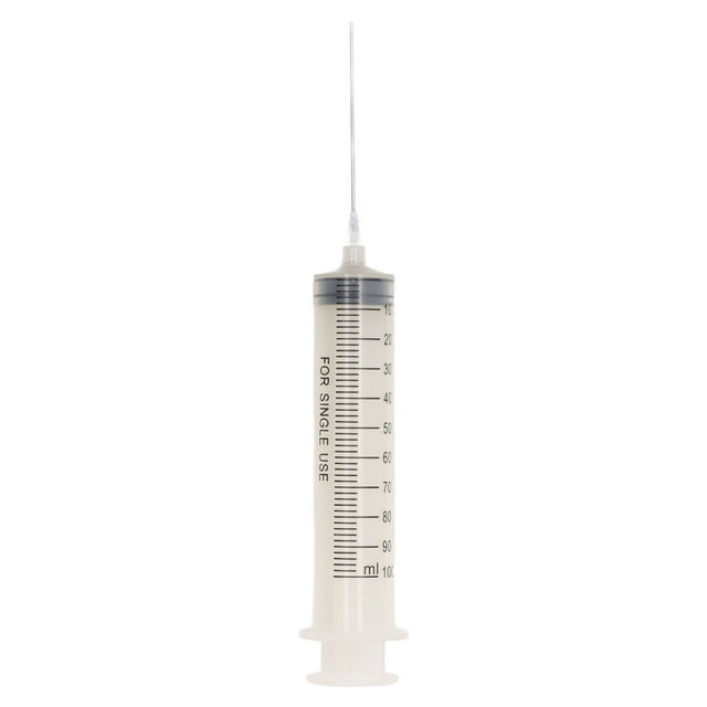 Juego de jeringas de recarga de tinta, jeringa de llenado de cartuchos de tinta de gran capacidad de 100ml y aguja de acero inoxidable de 10cm para impresoras