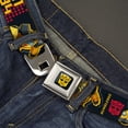 thumbnail image 2 of Hasbro Belt, Seatbelt Buckle Belt, Transformers Generations Bumblebee G1 84 Poses Autobot Icon, 30 to 44 Inches, 2 of 9