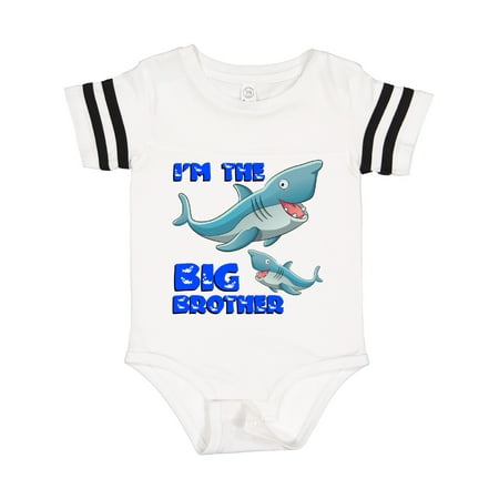 

Inktastic I m the Big Brother Shark Gift Baby Boy Bodysuit