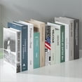 thumbnail image 3 of 1pcs Random Style Fake Books 24*16*3.5cm/9.45*6.3*1.8in Desktop Decor Club Hotel Gift Storage Box Random Style Delivery Room Study Soft Fashion Home, 3 of 7