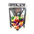 thumbnail image 3 of Smell Proof Mylar Food Storage Bag (50 Pack) 1 Ounce Clear Front Heavy Duty Ziplock 6x9x3 Inch Stand Up Leak Proof Foil Pouch w Hang Hole. Heat Sealable with Iron., 3 of 10