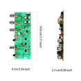 thumbnail image 3 of Tholdsy Amplificador de control de tono Amplificadores de potencia dual Preamplificador Tablero de sintonización frontal Tableros frontales Electrónica miscelánea, 3 of 6