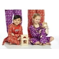 thumbnail image 2 of Leveret Womens Fleece Pants Purple Elephant L, 2 of 3