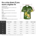 thumbnail image 6 of Lsque Friut Avocado pattern Hawaiian Shirt for Men, Unisex Summer Beach Casual Short Sleeve Button Down Shirts-XX-Large, 6 of 9