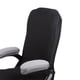 thumbnail image 2 of 1 par de fundas para brazos de silla con esponja, suave, transpirable, seguro, juego de fundas para reposabrazos de silla de oficina para trabajar en casa, tipo esponja gris, 35x9cm/13,8x3,5, 2 of 5