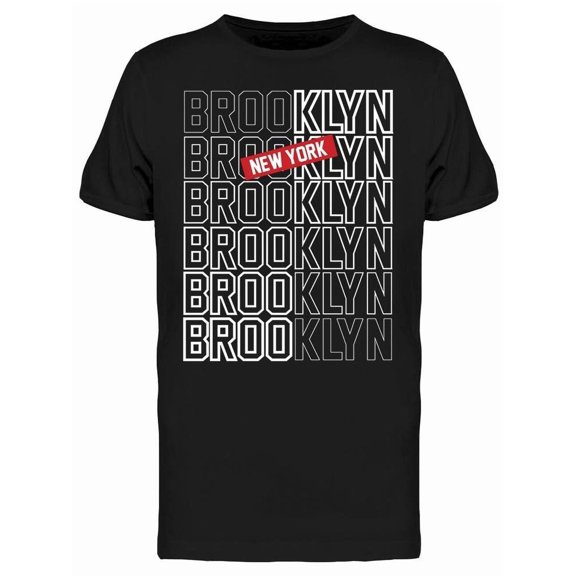 Brooklyn Design, New York T-Shirt Men -Image by Shutterstock, Male Medium