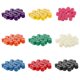 thumbnail image 2 of 50 Piezas Dados en Blanco Opacos D6 Sunnimix Juego de mesa dados juguetes Púrpura + Rojo, 2 of 6