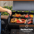Pit Boss Lexington 500 Sq in Wood Fired Pellet Grill and Smoker Onyx