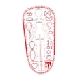 thumbnail image 2 of Abbracc Fashion Drawing Template Ruler Sewing Humanoid Patterns Design for Designing 15, 2 of 9