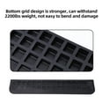 thumbnail image 5 of 1"/1.5"/2" Rubber Threshold Ramp, Doorways Heavy Duty Wheelchair Ramps, Rated 2200 Lbs Load Capacity, Non-Slip Surface Rubber Solid Threshold Ramp for Wheelchair, Scooter, Mobility Scooters, Black, 5 of 9