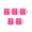 5PCS Rose red, variant on 5/10PCS 30ml Beer Cup Small Handle Plastic Whisky Mini For Party Mug Glass Barware Kitchen Dining Bar Home Garden Decoration