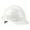 White, variant on Cap Style Hard Hat, 4 Point Adjustable Ratchet, Class E and G, Yellow