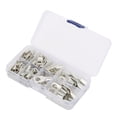 thumbnail image 1 of Accessoires de Câblage, 60pcs Silver SC Buckle Terminal de Pièces Électriques Élégant et Moderne, 1 of 8