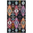 thumbnail image 2 of SAFAVIEH Cherokee Giuseppe Southwestern Area Rug, Black/Red, 3' x 5', 2 of 9