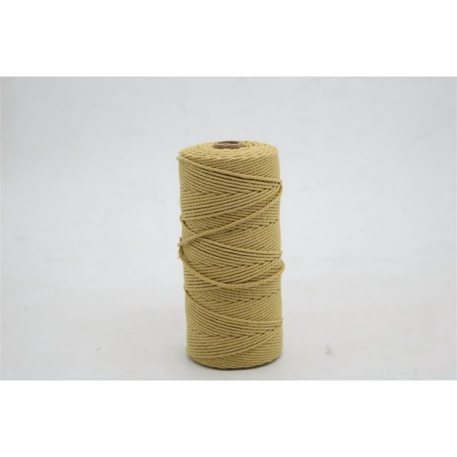 suxuMhao Crochet Yarn, 320g 1 Roll, Cotton Yarn , Suitable for various crochet projects& DIY handmade products,soft moderately ,Easy to Use for Beginners & Pros,dark yellow