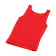 thumbnail image 1 of Camiseta a escala 1/6, chaleco sin mangas, accesorios de ropa en miniatura, ropa de muñeca hecha a mano para modelos de muñecas de 12 ", figuras de Rojo Hugo Figura chaleco sin mangas, 1 of 10