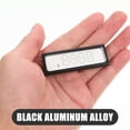 thumbnail image 3 of CIMAXIC Slanted Alloy Label Holder, Black, Practical and Sturdy for Shop Displays, 2Pcs, 3 of 6