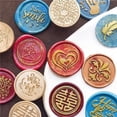 thumbnail image 3 of Sello de cera de cumpleaños con amor de Navidad, sello de cera de sellado en relieve, sello de cera europeo DIY, sello de tarjeta de cumpleaños, regalo de decoración, 3 of 4