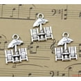 thumbnail image 4 of U8MO 8/20/60X retro style Beach chair alloy charm pendant DIY 20x15mm-ancient silver-60pcs, 4 of 5