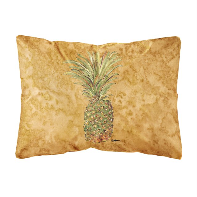 "Caroline's Treasures 8654PW1216 Almohada decorativa de tela de lona de piña, grande, multicolor" Caroline's Treasures 8654PW1216